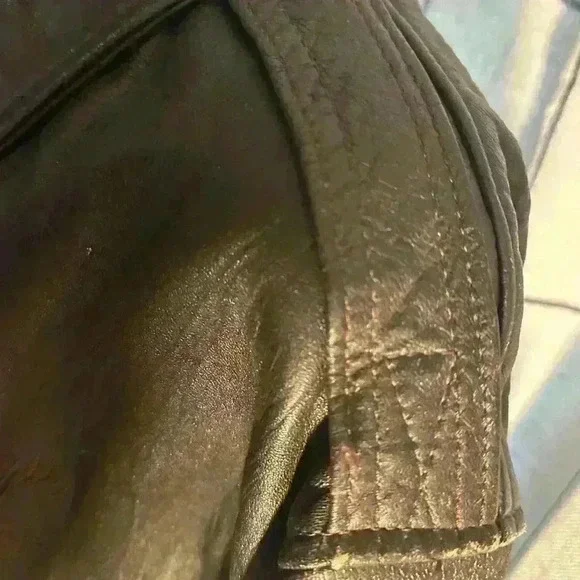 Vintage Winston Leather Bomber Jacket - Picture 6 of 15